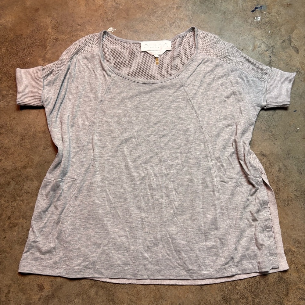 Women’s Quinn Perforated gray shirt